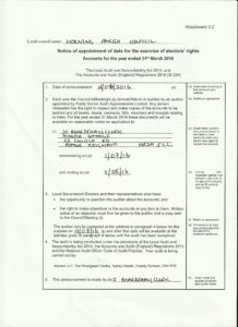 Scan - electors' rights advertisement document